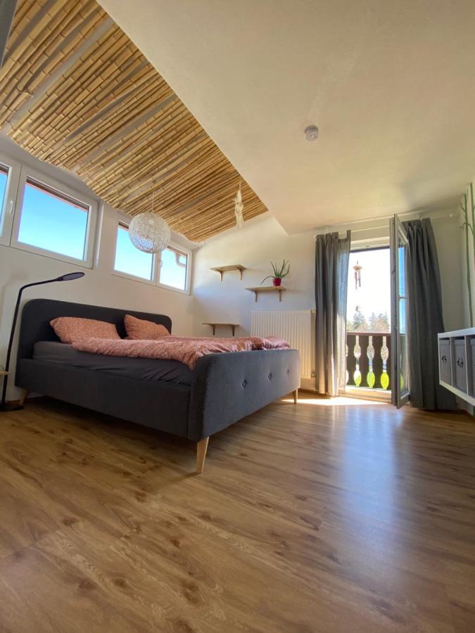 Villa Ferienhaus Alpenblick auf’m Vorderberg Leutkirch im Allgäu Exterior foto